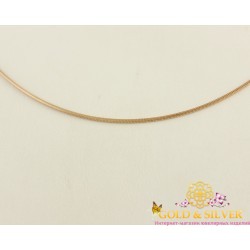 Серебряная цепь Сней (жгут) позолоченная 9013110303о